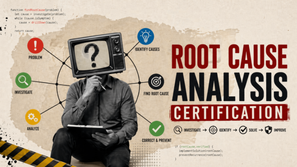 Root Cause Analysis Certification