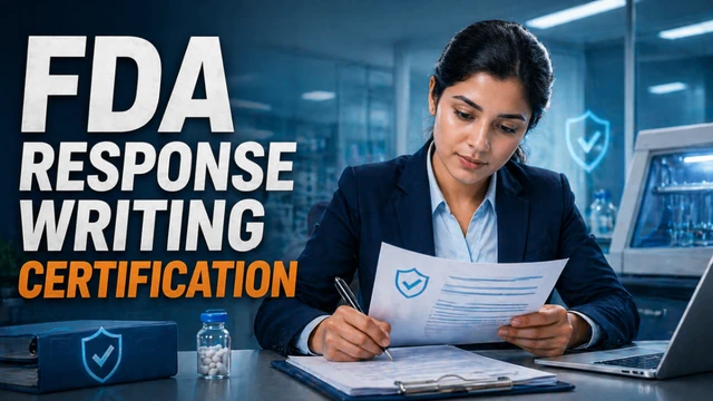 FDA Response Writing Certification