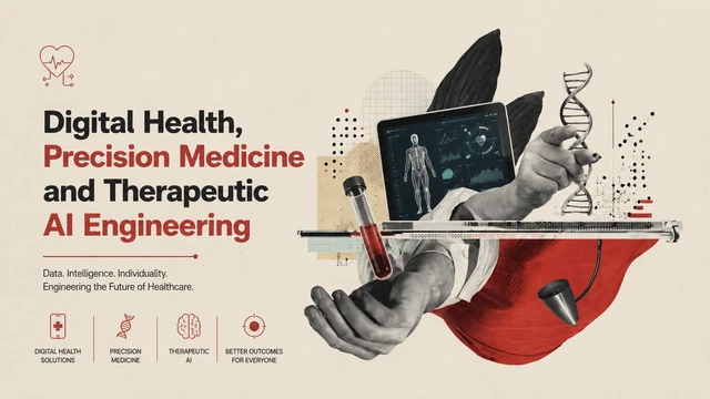 Digital Health, Precision Medicine and Therapeutic AI Engineering