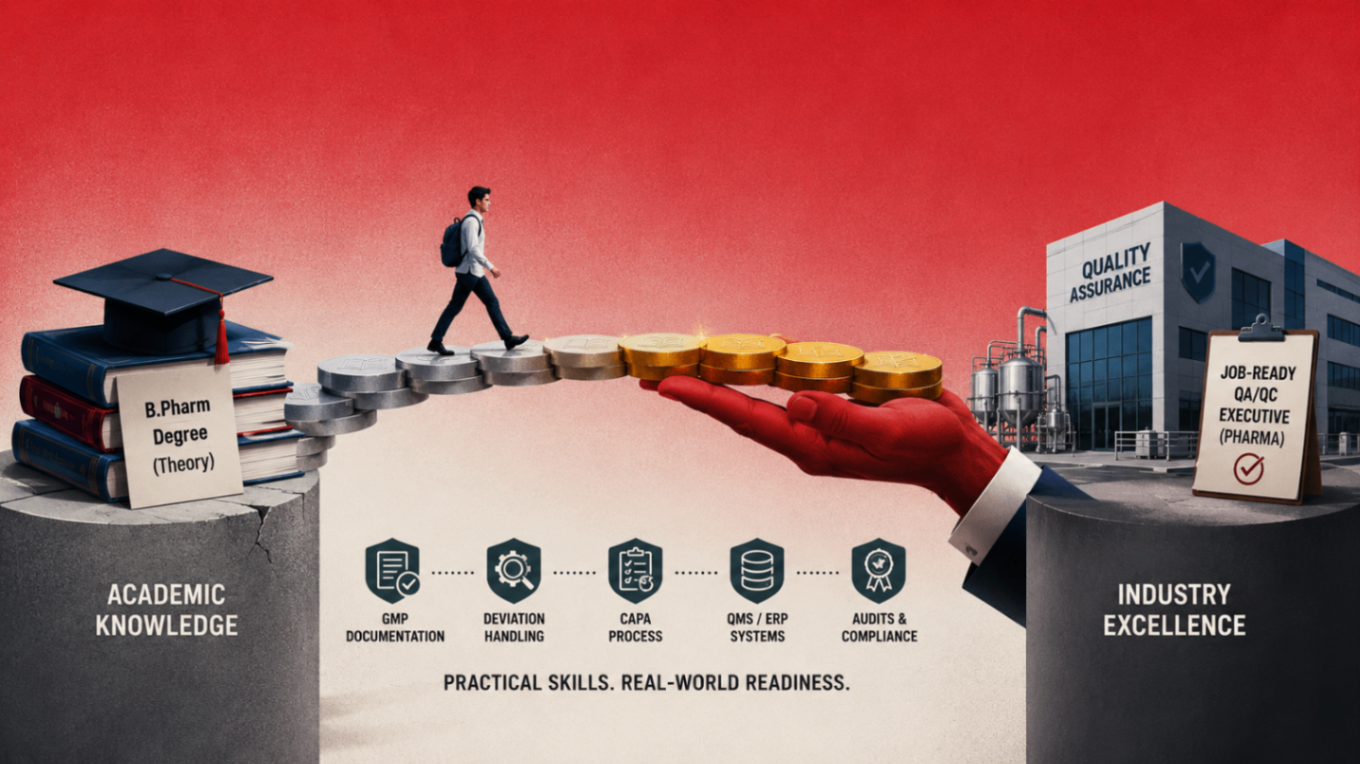 Beyond the B.Pharm: The Brutal Truth About Landing a Pharma QA/QC Executive Role in India
